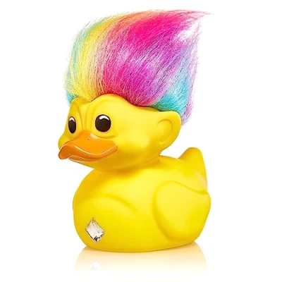 Afbeelding van Numskull Best of TUBBZ Boxed Badeend Trolls Rainbow 9cm