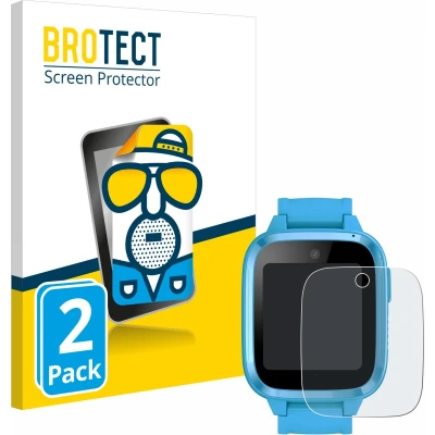 Afbeelding van BROTECT Beschermingsmat, Smartwatch beschermfolie, Grijs