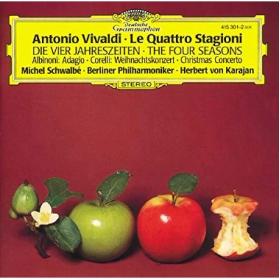Afbeelding van Michel Schwalbé, Berliner Philharmoniker, Herbert Von Karajan Vivaldi: Le Quattro Stagioni Albinoni: Adagio Corelli: Christmas Concerto (CD)