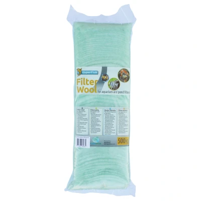Afbeelding van Superfish groene filterwatten grof 500 gram