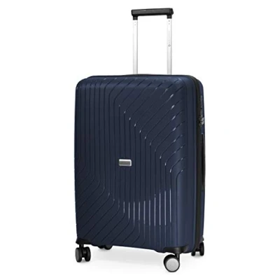 Afbeelding van HAUPTSTADTKOFFER Serie TXL extra lichte en robuuste trolleys, hardshell koffer, cabinebagage takbagage, donkerblauw, Koffer 66 cm,