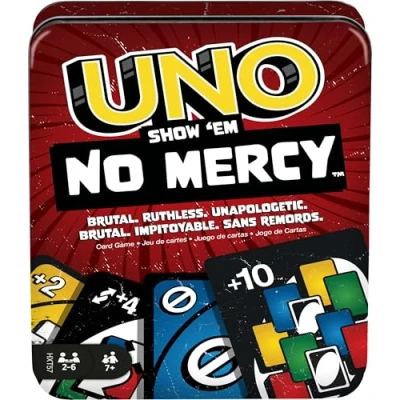 Afbeelding van Mattel Games UNO Show &#039;em No Mercy metalen doos