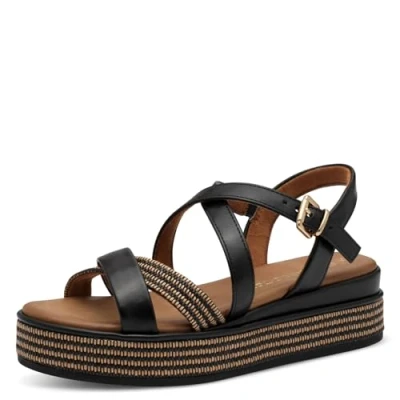 Afbeelding van Marco Tozzi Dames Sandaal 2 28705 44 098 F breedte Maat: 41 EU