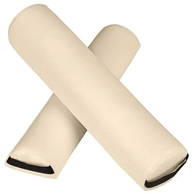 Afbeelding van tectake massagekussens set steunrollen kleur beige 404369