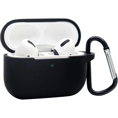 Afbeelding van Vidamor Voor Airpods Pro Hoofdtelefoon cover 3 silliconenbeschermhoes met haak hoesje