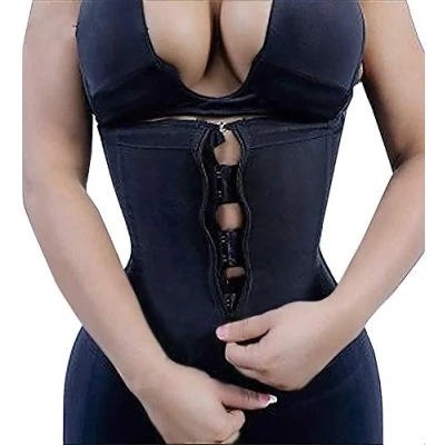 Afbeelding van YIANNA taille trainer met ritssluiting van latex voor dames