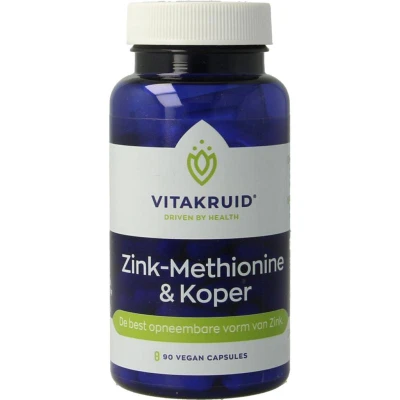 Afbeelding van Vitakruid Zink methionine koper