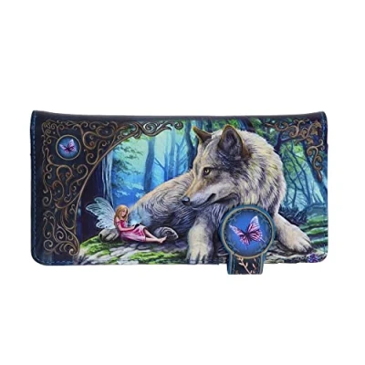 Afbeelding van Nemesis Now Dames portemonnee Fairy Stories Elfje en Wolf Lisa Parker Multicolours