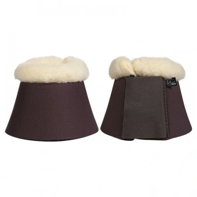 Afbeelding van HKM Springschoenen Comfort Gevoerd Donkerbruin Full