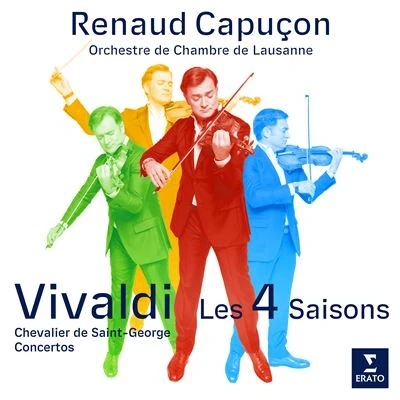 Image de Vivaldi : Les 4 Saisons / Chevalier De Saint George Concertos pour violon
