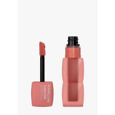 Afbeelding van Maybelline New York Superstay Teddy TINT Lipstick Lippenstift, Dames, Maat: 5 ml, Skinnydip