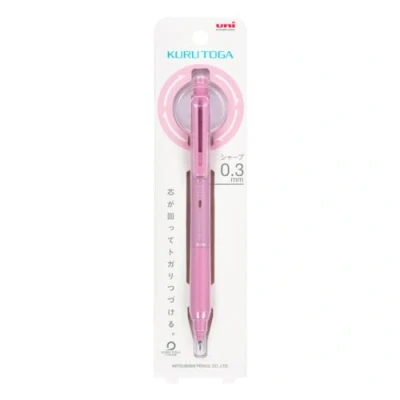 Afbeelding van Uni Kuru Toga KS Mechanical Pencil 0,3 mm Coral Pink [M3 KS]