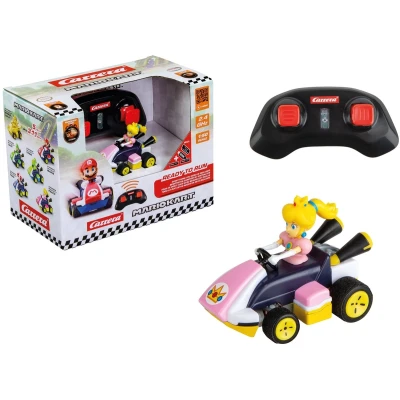Afbeelding van Carrera RC voertuig Auto Mini Mario Kart Peach 6,2cm Lang 2,4GHz Model Kant en Klaar
