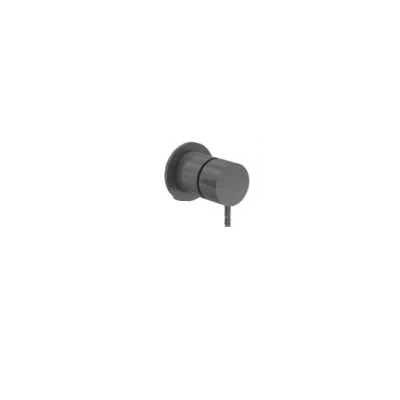 Afbeelding van Waterevolution Flow inbouw stopkraan PVD Gun Metal T143GME