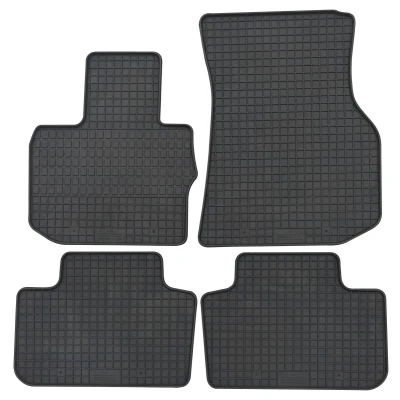Afbeelding van Petex 15310 Vloermatset Rubber voor en achter 4 zwart BMW: X3