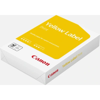 Afbeelding van Canon Yellow Label Copy kopieerpapier ft A4, 80 g, pak van 500 vel printpapier wit A4