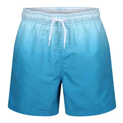 Afbeelding van Ript Essentials Quick Dry UV 50 Sun Protection Zwemshort voor jongens, Blue Dip Dye, 11 12 jaar