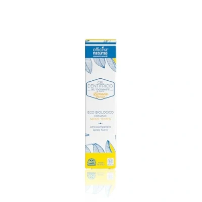 Afbeelding van Biologische Tandpasta Citroen Smaak zonder Fluoride 75 ml Officina Naturae