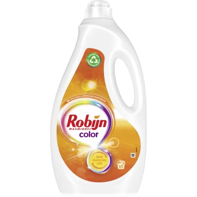 Afbeelding van Robijn Vloeibaar Wasmiddel Color 60 Wasbeurten 3 liter