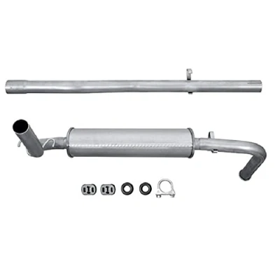 Afbeelding van HELLA 8LD 366 035 151 Einddemper Achter Met aanbouwdelen