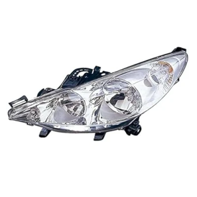 Afbeelding van ALKAR 2752283 Koplampen rechts H1, W5W, H7 Chroom Met elektromotor PEUGEOT: 207 Hatchback, CC, SW
