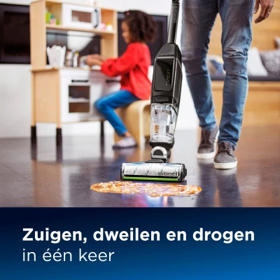 Afbeelding van CrossWave X7 Cordless Pet Multi oppervlak vloerreiniger Speciaal ontworpen voor huisdieren huishoudens 3 in 1 Multifunctioneel (stofzuigen, dweilen en drogen) Snoerloze stofzuiger 2955N