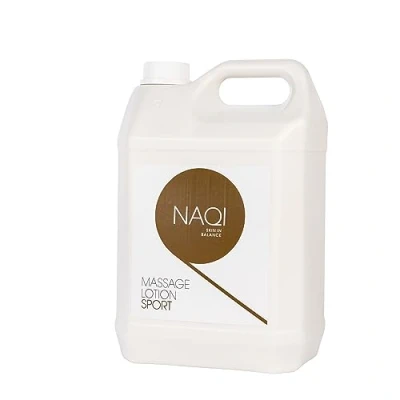 Afbeelding van NAQI® Massage lotion Sport 5l hypoallergeen olierijk langdurige (sport) massages huidverzorgend waterafwasbaar