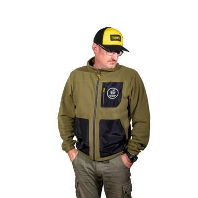 Afbeelding van Black Cat Fleece Jacket L Visjas
