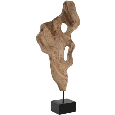 Afbeelding van Decoratieve figuren Home ESPRIT Zwart Lichtbruin Modern 26 X 8 56 CM