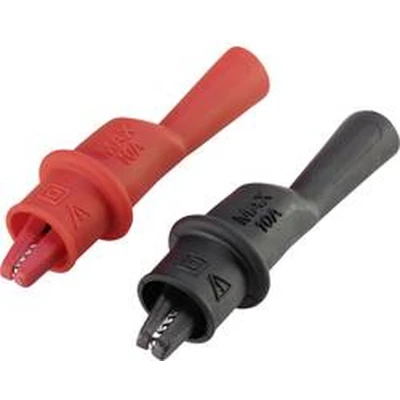 Afbeelding van VOLTCRAFT MSK 104 Krokodillenklem Stekker 4 mm CAT III 1000 V, IV 600 V Zwart, Rood