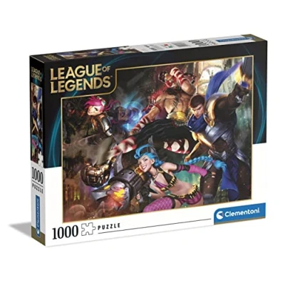 Afbeelding van Clementoni Puzzel 1000 Stukjes League of Legends, Voor Volwassenen en Kinderen, 14 99 jaar, 39668