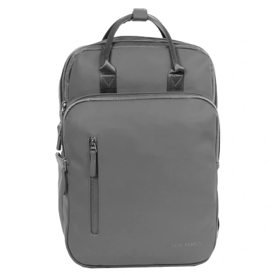 Afbeelding van New Rebels Laptoprugzakken William grijs