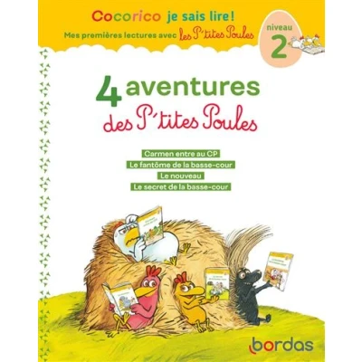 Image de Cocorico Je sais lire ! 1res lectures 4 aventures P&#039;tites Poules Niveau 2 Tome 1