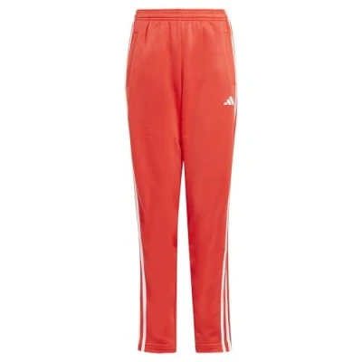 Afbeelding van adidas Performance U TRES 3S PANT Unisex Trainingsbroek voor kinderen, Maat: 140, Bright red/white