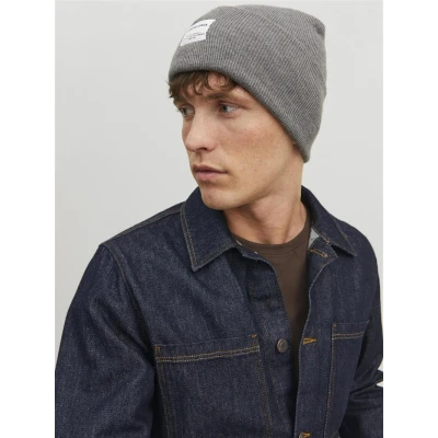 Afbeelding van Jack &amp; Jones Jaclong Muts, Heren, Maat: One Size, Grey