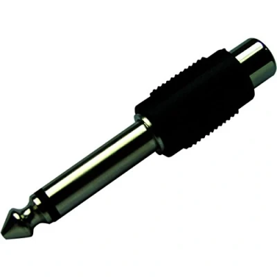 Afbeelding van Schwaiger KHA4010 533 RCA 6.3mm Zwart