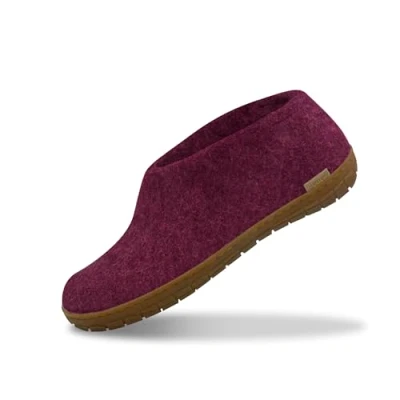 Afbeelding van Glerups Schoen met rubber zool Cranberry 39