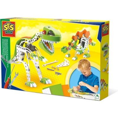 Afbeelding van SES Metaal Constructieset Dino