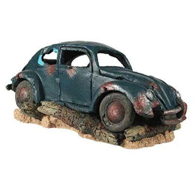 Afbeelding van Aqua Della Aquariumdecoratie Vissen Gezonken Beatle 34,5x16,9x13,5cm 1st