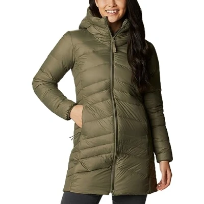 Afbeelding van Columbia Autumn Park Down Mid Jacket 1930223397, Vrouwen, Groen, Jasje, maat: S