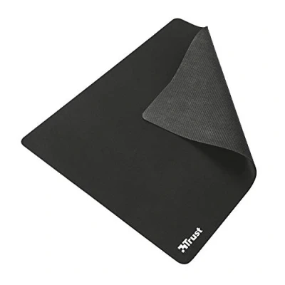 Afbeelding van Trust Mouse Pad M, muismat, zwart muismat