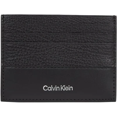 Afbeelding van Calvin Klein Subtle MIX Cardholder Portemonnee, Heren, Maat: One Size, Black