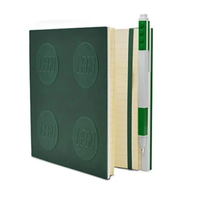 Afbeelding van LEGO Stationery Notebook Deluxe with Pen Green (524432)
