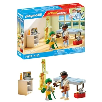 Image de Playmobil Action Heroes 71619 Pédiatre avec enfant