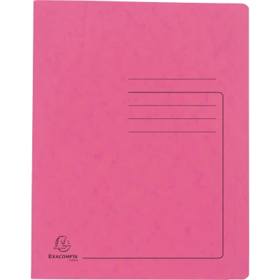 Afbeelding van Exacompta 39987E 25x Chemise à lamelles C.L 355g A4 rose