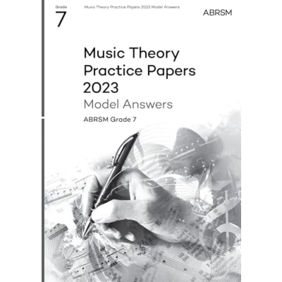 Afbeelding van Theory of Music Exam Papers &amp; Answers (ABRSM) Practice Model 2023, ABRSM Grade 7