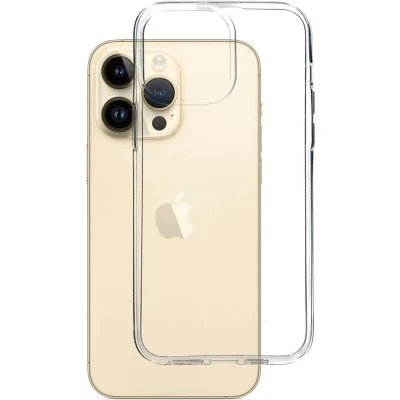 Afbeelding van Mobiparts TPU Back Cover Transparant Apple iPhone 14 Pro Max
