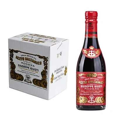 Afbeelding van Modena azijn IGP 3 Riccardo Giusti Il Denso gouden medailles 250 ml x 6