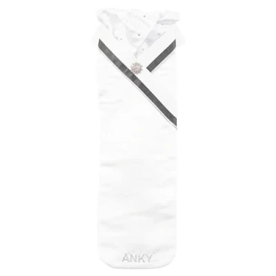 Afbeelding van Anky C Wear Symhony Plastron M wit/grijs