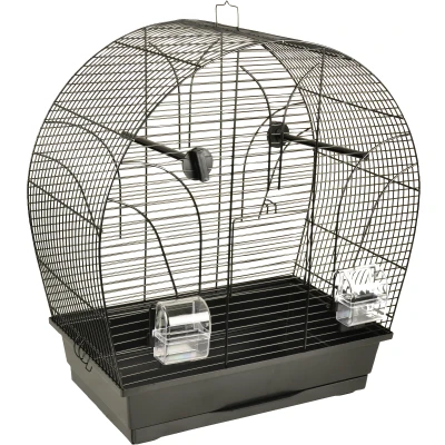 Afbeelding van Flamingo Vogelkooi Saga Vogelverblijven 51x32x55.5 cm Zwart